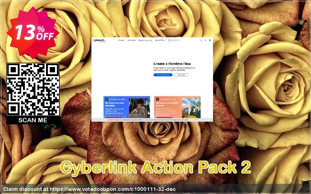 Cyberlink Action Pack 2 Coupon Code Apr 2024, 13% OFF - VotedCoupon