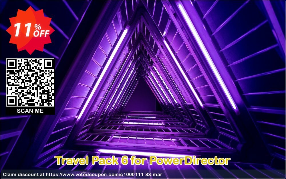 Travel Pack 6 for PowerDirector Coupon, discount Travel Pack 6 for PowerDirector Deal. Promotion: Travel Pack 6 for PowerDirector Exclusive offer