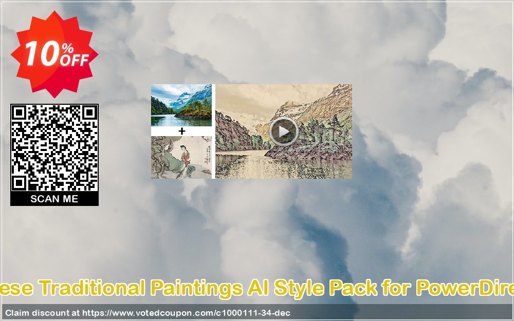 Chinese Traditional Paintings AI Style Pack for PowerDirector Coupon Code Apr 2024, 10% OFF - VotedCoupon