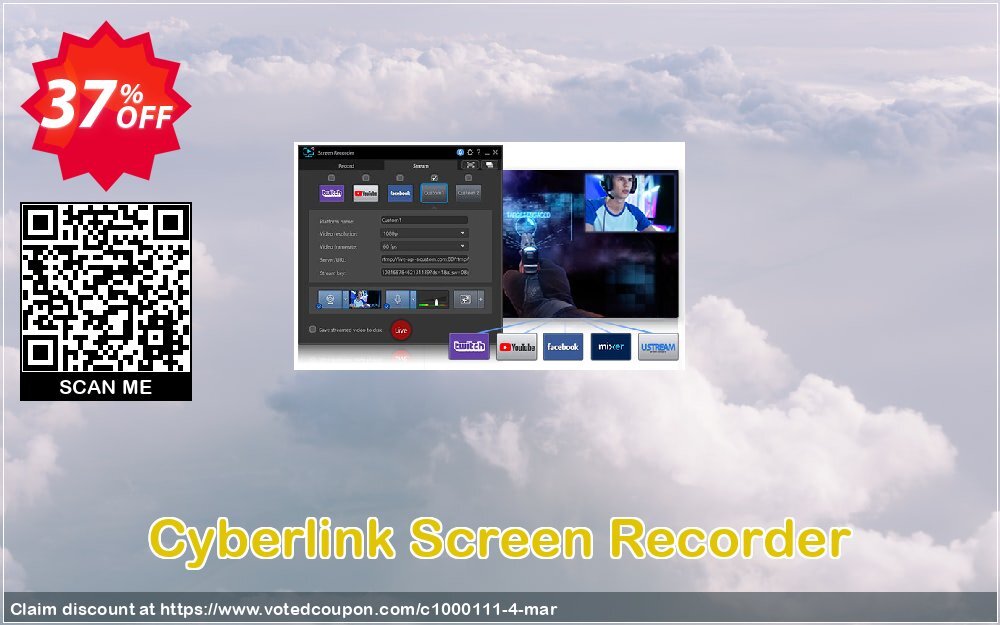 Cyberlink Screen Recorder Coupon, discount 37% OFF Cyberlink Screen Recorder Jan 2024. Promotion: Amazing discounts code of Cyberlink Screen Recorder, tested in January 2024