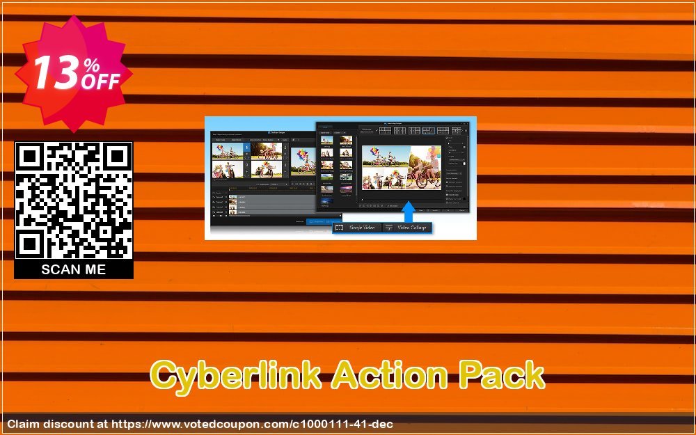 Cyberlink Action Pack Coupon Code May 2024, 13% OFF - VotedCoupon