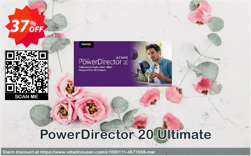 PowerDirector 20 Ultimate Coupon Code May 2024, 37% OFF - VotedCoupon