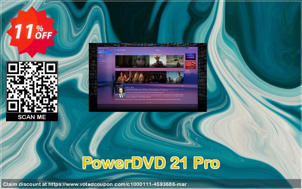 PowerDVD 21 Pro Coupon, discount PowerDVD amazing offer code 2024. Promotion: amazing offer code of PowerDVD 2024