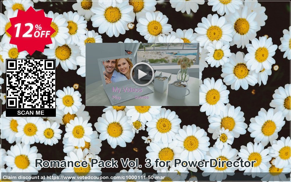 Romance Pack Vol. 3 for PowerDirector Coupon Code Apr 2024, 12% OFF - VotedCoupon