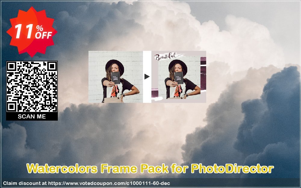 Watercolors Frame Pack for PhotoDirector Coupon Code Apr 2024, 11% OFF - VotedCoupon