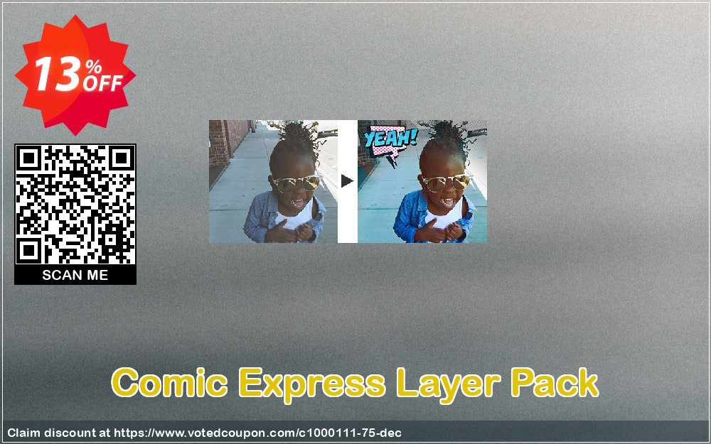 Comic Express Layer Pack Coupon, discount Comic Express Layer Pack Deal. Promotion: Comic Express Layer Pack Exclusive offer