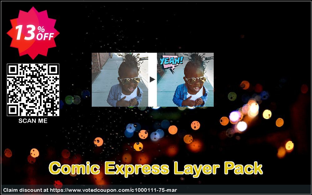 Comic Express Layer Pack Coupon, discount Comic Express Layer Pack Deal. Promotion: Comic Express Layer Pack Exclusive offer