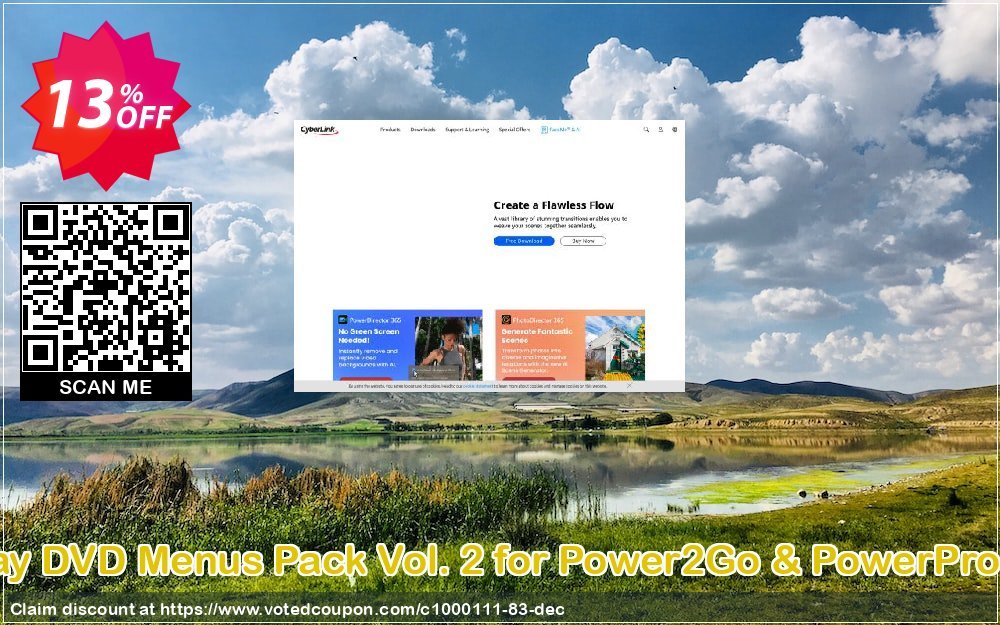 Holiday DVD Menus Pack Vol. 2 for Power2Go & PowerProducer Coupon Code Apr 2024, 13% OFF - VotedCoupon