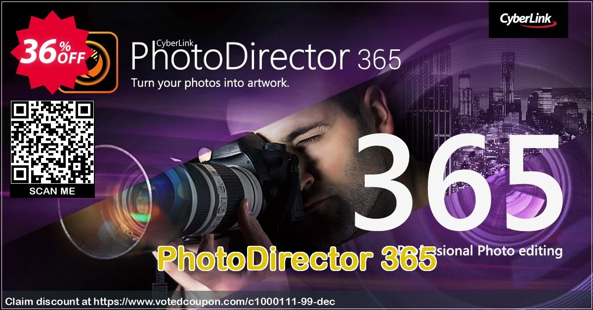 PhotoDirector 365 Coupon, discount 35% OFF PhotoDirector 13 Ultra, verified. Promotion: Amazing discounts code of PhotoDirector 13 Ultra, tested & approved