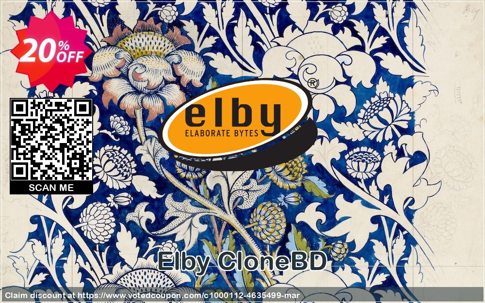 Elby CloneBD Coupon, discount 20% OFF Elby CloneBD, verified. Promotion: Stunning promotions code of Elby CloneBD, tested & approved