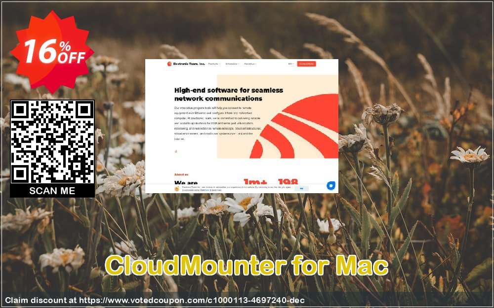 CloudMounter for MAC Coupon, discount CloudMounter for Mac wonderful discounts code 2023. Promotion: wonderful discounts code of CloudMounter for Mac 2023