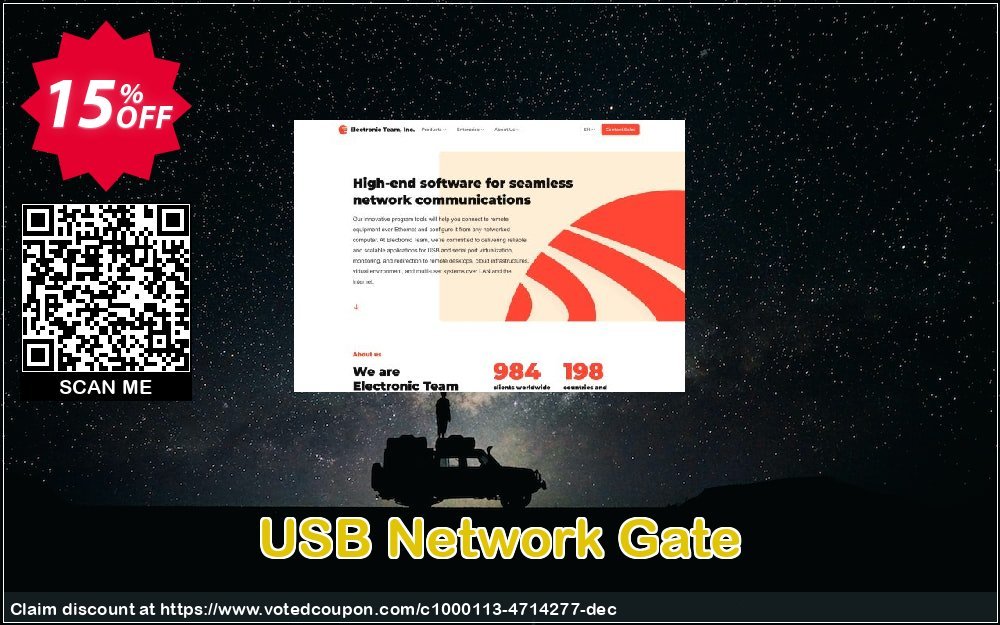 USB Network Gate Coupon, discount USB Network Gate for Windows 1 shared USB device Amazing promo code 2023. Promotion: best promo code of USB Network Gate for Windows 1 shared USB device 2023