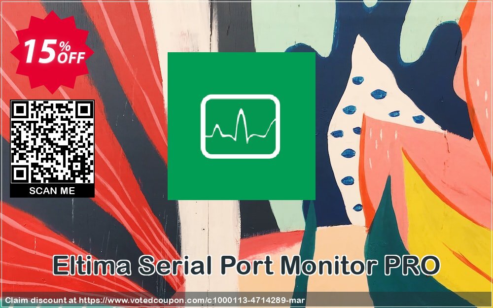 Eltima Serial Port Monitor PRO Coupon, discount Serial Port Monitor Pro impressive offer code 2024. Promotion: impressive offer code of Serial Port Monitor Pro 2024