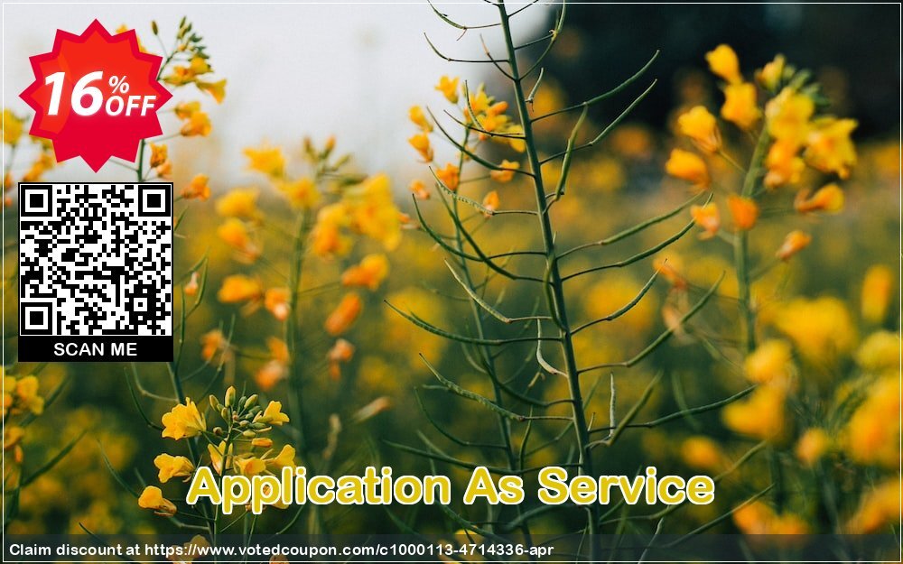 Application As Service Coupon Code Apr 2024, 16% OFF - VotedCoupon