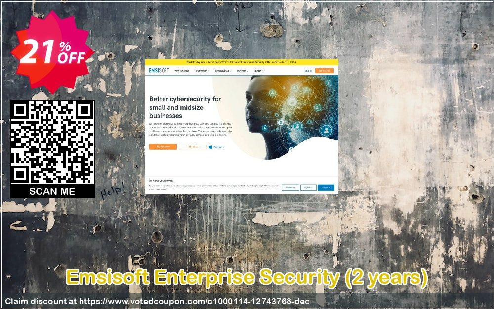 Emsisoft Enterprise Security, 2 years  Coupon, discount Emsisoft Enterprise Security amazing discounts code 2023. Promotion: amazing discounts code of Emsisoft Enterprise Security 2023