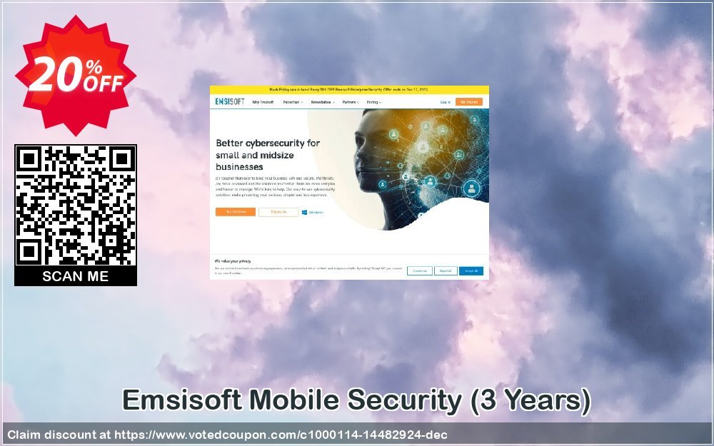 Emsisoft Mobile Security, 3 Years  Coupon, discount Emsisoft Mobile Security wondrous promo code 2023. Promotion: wondrous promo code of Emsisoft Mobile Security 2023