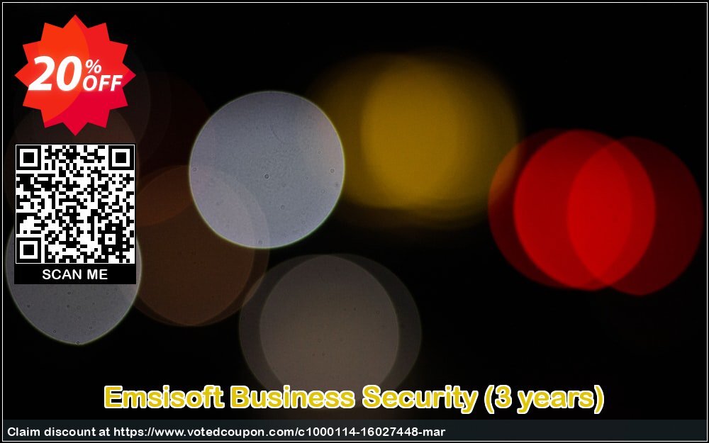 Emsisoft Business Security, 3 years  Coupon, discount Emsisoft Business Security best promotions code 2024. Promotion: best promotions code of Emsisoft Business Security 2024