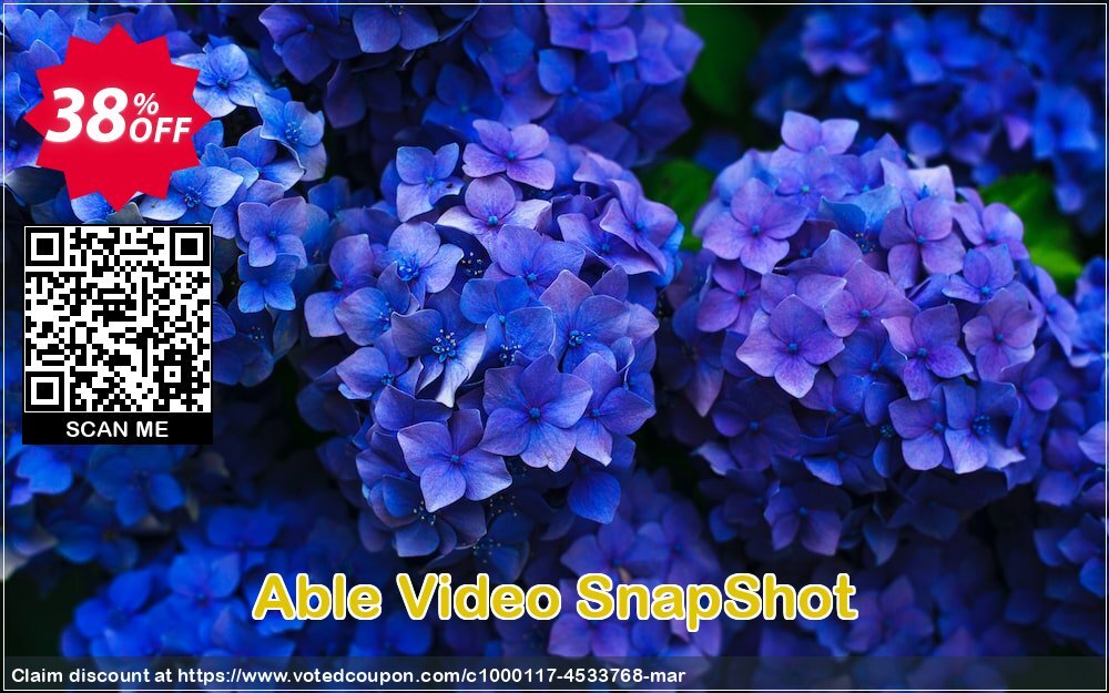 Able Video SnapShot Coupon, discount 30% - Big-discount. Promotion: wondrous promo code of Able Video SnapShot 2024