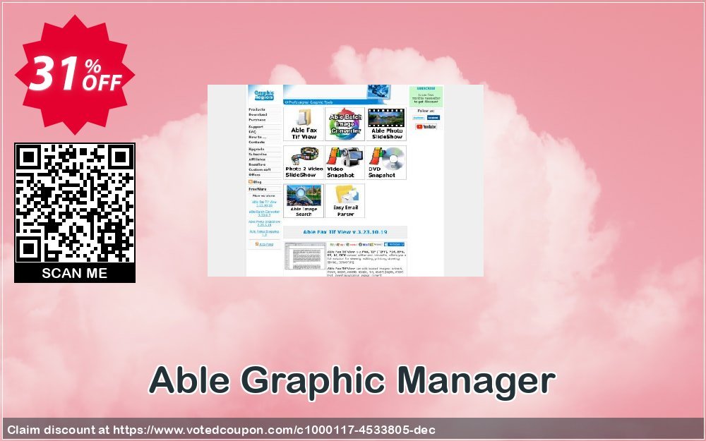 Able Graphic Manager Coupon, discount Able Graphic Manager staggering promotions code 2023. Promotion: staggering promotions code of Able Graphic Manager 2023