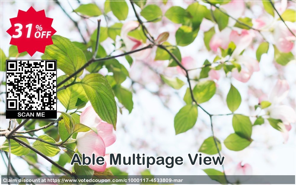 Able Multipage View Coupon, discount Able Multipage View formidable discount code 2024. Promotion: formidable discount code of Able Multipage View 2024