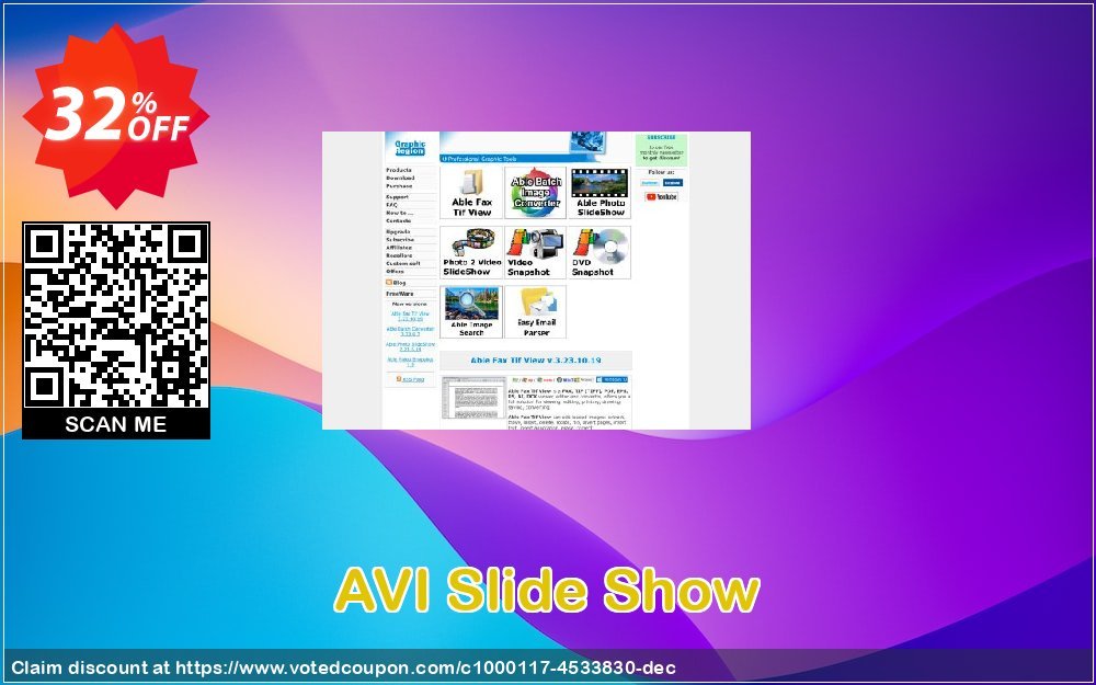 AVI Slide Show Coupon, discount 30% - Big-discount. Promotion: stirring discount code of AVI Slide Show 2023