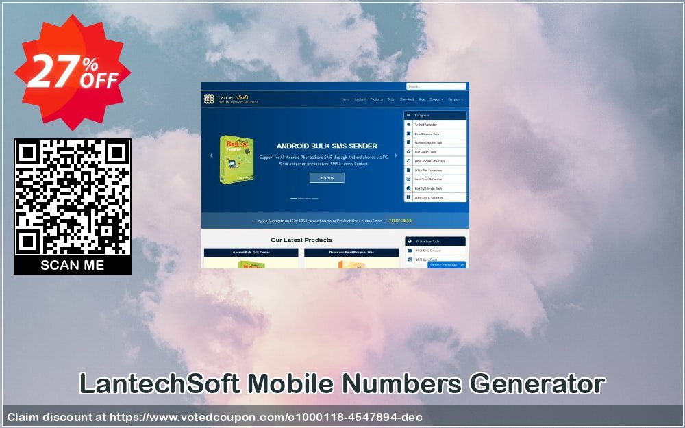 LantechSoft Mobile Numbers Generator Coupon Code Apr 2024, 27% OFF - VotedCoupon