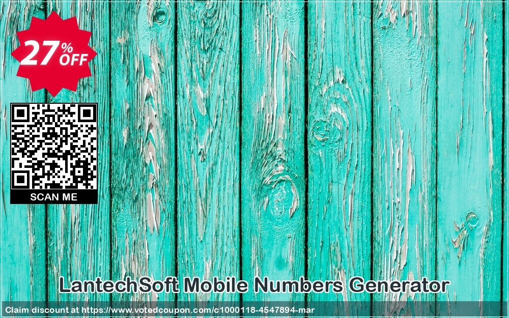 LantechSoft Mobile Numbers Generator Coupon Code Apr 2024, 27% OFF - VotedCoupon