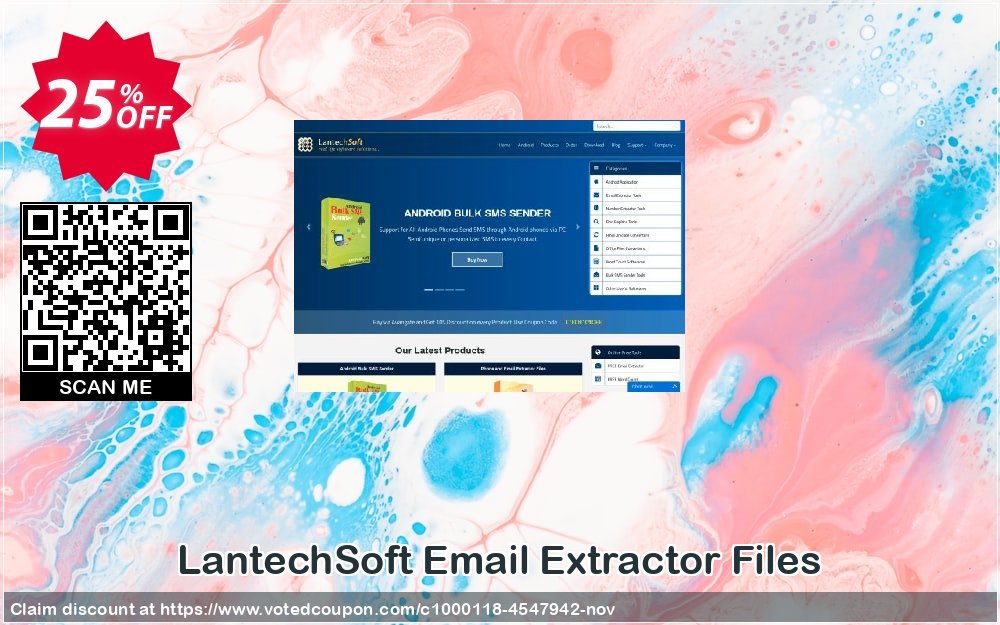 LantechSoft Email Extractor Files Coupon, discount Christmas Offer. Promotion: big discount code of Email Extractor Files 2023