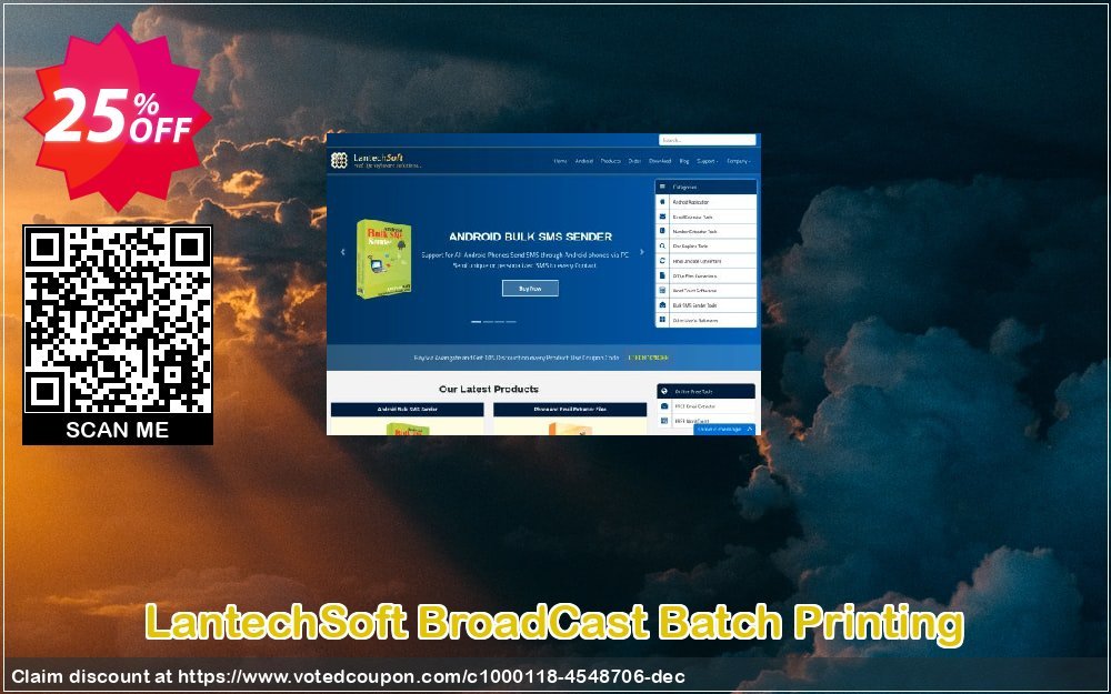 LantechSoft BroadCast Batch Printing Coupon, discount Christmas Offer. Promotion: wonderful promo code of BroadCast Batch Printing 2024