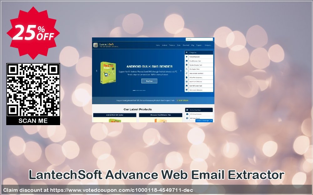 LantechSoft Advance Web Email Extractor Coupon, discount Christmas Offer. Promotion: super deals code of Advance Web Email Extractor 2023