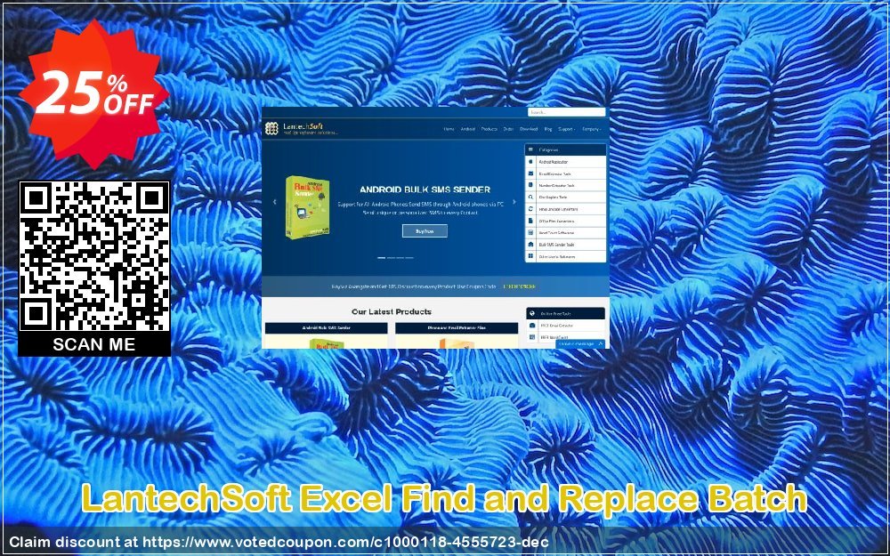 LantechSoft Excel Find and Replace Batch Coupon, discount Christmas Offer. Promotion: stunning sales code of Excel Find and Replace Batch 2024