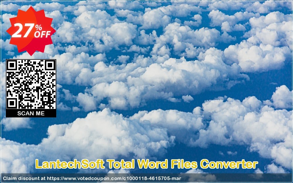 LantechSoft Total Word Files Converter Coupon, discount Christmas Offer. Promotion: wonderful promotions code of Total Word Files Converter 2024