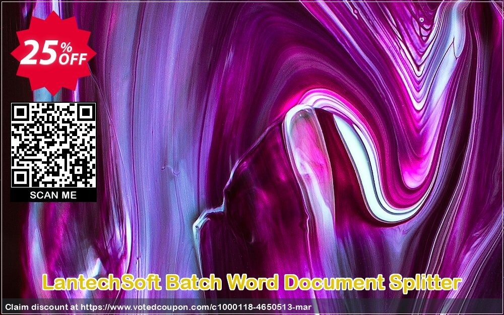 LantechSoft Batch Word Document Splitter Coupon Code Mar 2024, 25% OFF - VotedCoupon