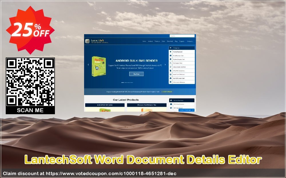 LantechSoft Word Document Details Editor Coupon, discount Christmas Offer. Promotion: big deals code of Word Document Details Editor 2023