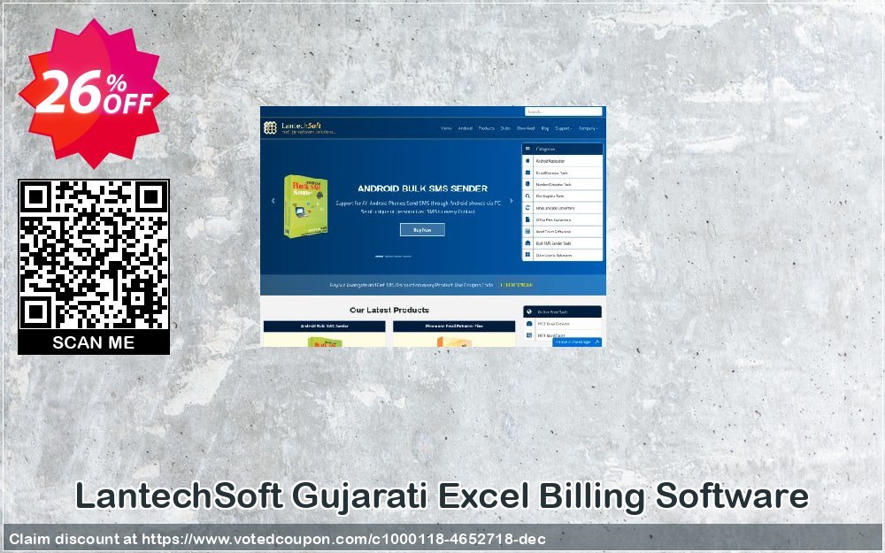 LantechSoft Gujarati Excel Billing Software Coupon, discount Christmas Offer. Promotion: impressive discount code of Gujarati Excel Billing Software 2024