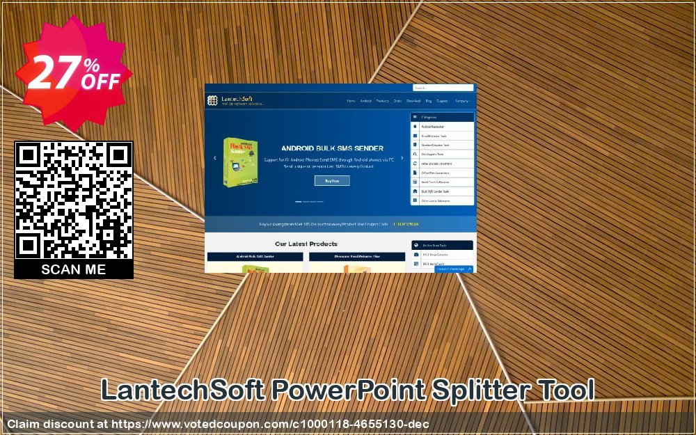 LantechSoft PowerPoint Splitter Tool Coupon, discount Christmas Offer. Promotion: staggering sales code of PowerPoint Splitter Tool 2024