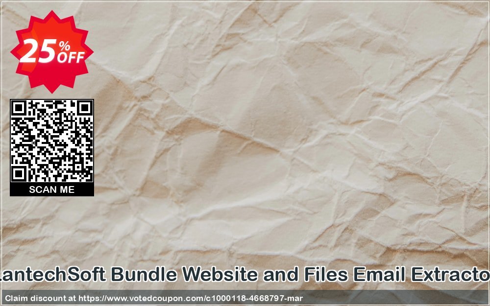 LantechSoft Bundle Website and Files Email Extractor Coupon, discount Christmas Offer. Promotion: fearsome discount code of Bundle Website and Files Email Extractor 2024