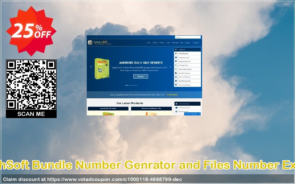 LantechSoft Bundle Number Genrator and Files Number Extractor Coupon, discount Christmas Offer. Promotion: excellent discounts code of Bundle Number Genrator and Files Number Extractor 2023