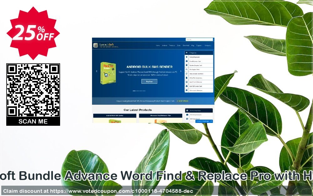 LantechSoft Bundle Advance Word Find & Replace Pro with Highlighter Coupon, discount Christmas Offer. Promotion: marvelous discount code of Bundle Advance Word Find & Replace Pro with Highlighter 2024