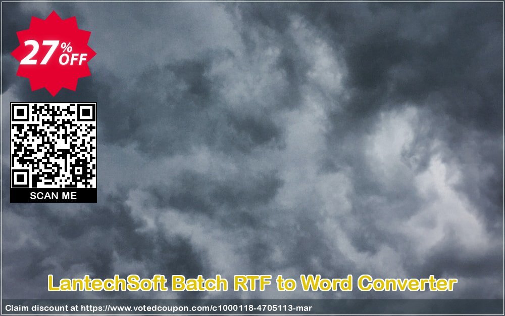 LantechSoft Batch RTF to Word Converter Coupon Code May 2024, 27% OFF - VotedCoupon