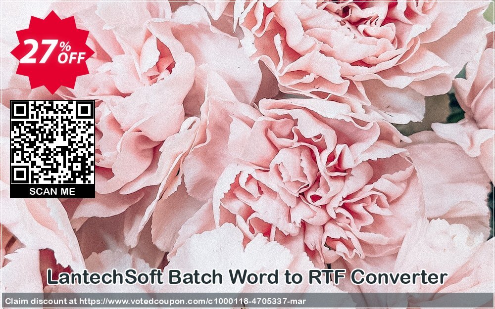 LantechSoft Batch Word to RTF Converter Coupon Code Apr 2024, 27% OFF - VotedCoupon