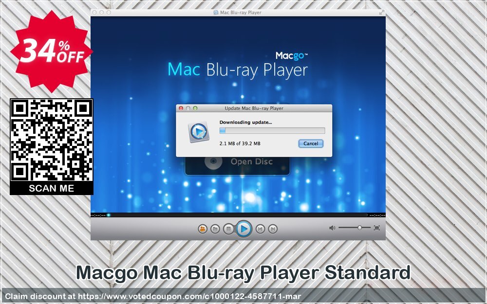 MACgo MAC Blu-ray Player Standard