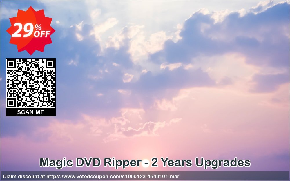 Magic DVD Ripper - 2 Years Upgrades Coupon Code Apr 2024, 29% OFF - VotedCoupon