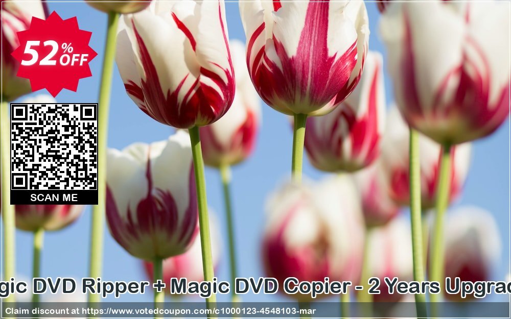 Magic DVD Ripper + Magic DVD Copier - 2 Years Upgrades Coupon Code Apr 2024, 52% OFF - VotedCoupon