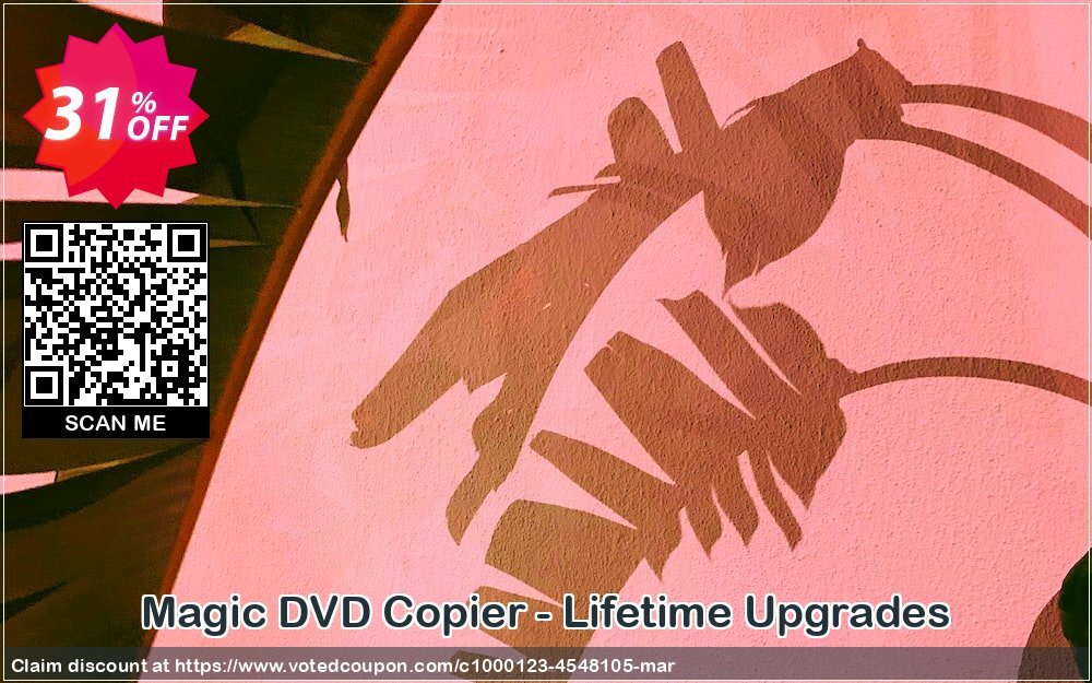 Magic DVD Copier - Lifetime Upgrades Coupon, discount Promotion coupon for MDR/MDC(lifetime). Promotion: special discounts code of Lifetime Upgrades for MDC 2024