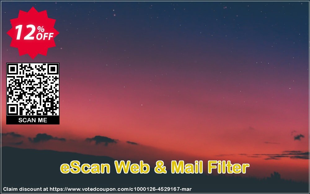 eScan Web & Mail Filter Coupon, discount eScan Web & Mail Filter marvelous offer code 2024. Promotion: marvelous offer code of eScan Web & Mail Filter 2024