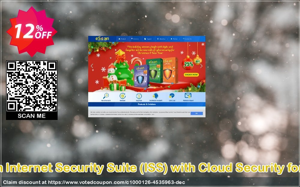 eScan Internet Security Suite, ISS with Cloud Security for SMB Coupon Code May 2024, 12% OFF - VotedCoupon