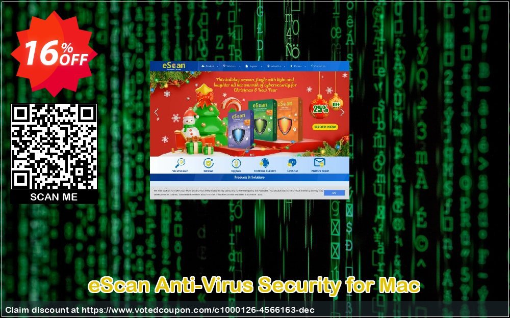 eScan Anti-Virus Security for MAC Coupon, discount eScan All SOHO Promotions. Promotion: wonderful discount code of eScan Anti-Virus Security for Mac 2023