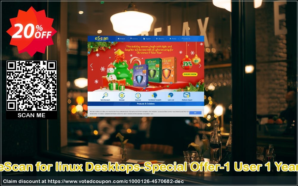 eScan for linux Desktops-Special Offer-1 User Yearly Coupon, discount eScan for linux Desktops-Special Offer-1 User 1 Year marvelous sales code 2023. Promotion: marvelous sales code of eScan for linux Desktops-Special Offer-1 User 1 Year 2023