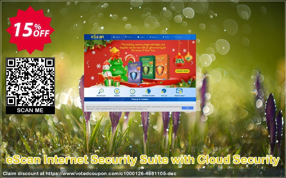 eScan Internet Security Suite with Cloud Security Coupon, discount eScan All SOHO Promotions. Promotion: amazing sales code of eScan Internet Security Suite with Cloud Security 2023